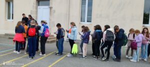 Marche rencontre avec les écoles St Mélaine et Notre Dame