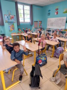 Les débuts des GS CP CE1 en anglais…